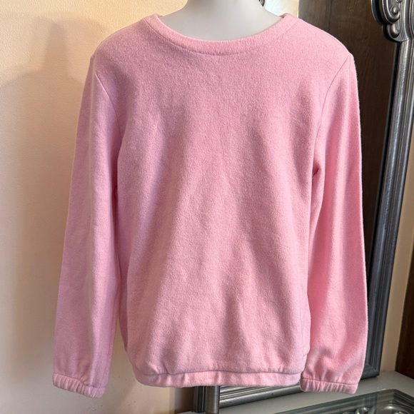 Cat & Jack XL Girls 16 Pink Cozy Soft Sweatshirt - Picture 1 of 4
